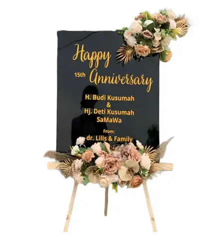Papan Bunga Akrilik Tallo