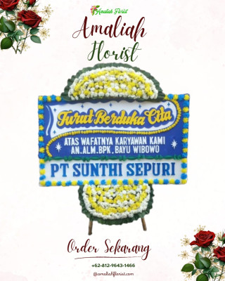 Papan Bunga Duka di Tallo