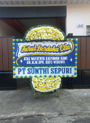 Papan Bunga Duka di Tallo