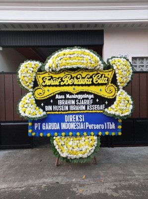 Papan Bunga Duka di Tallo
