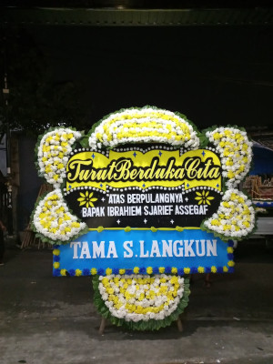 Papan Bunga Duka di Tallo