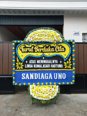 Papan Bunga Duka di Tallo